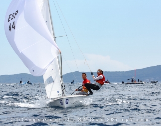 COMPETITIVE START TO THE 2025 470 OPEN EUROPEAN CHAMPIONSHIP IN SPLIT