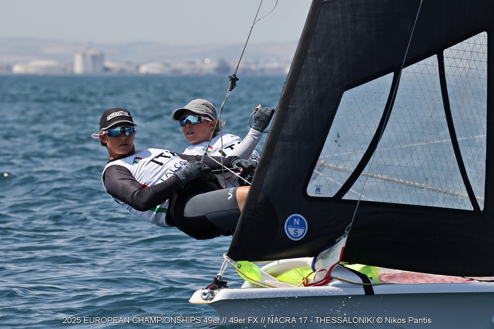 2025 49er, 49erFX, and Nacra 17 European Championships at Thessaloniki, Greece starts today!